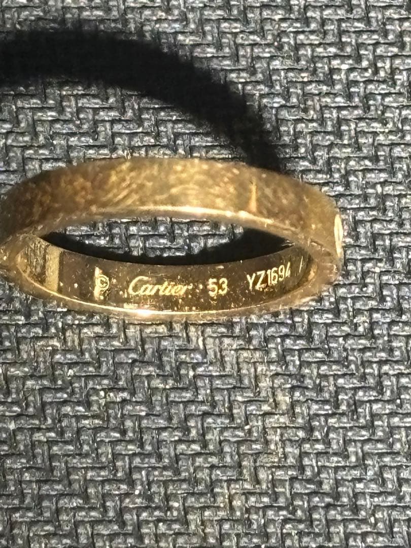 さ*✿様 (値段交渉歓迎)カルティエ リング ダイヤ ダイヤモンド 男女兼用