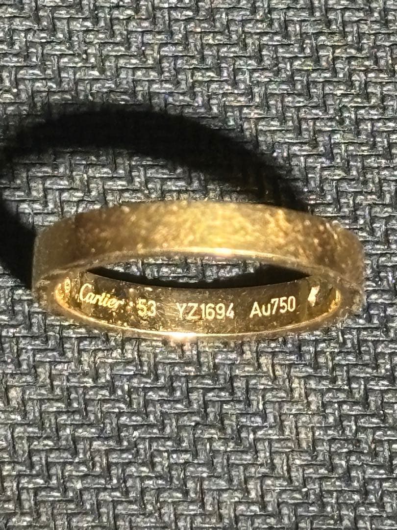 さ*✿様 (値段交渉歓迎)カルティエ リング ダイヤ ダイヤモンド 男女兼用