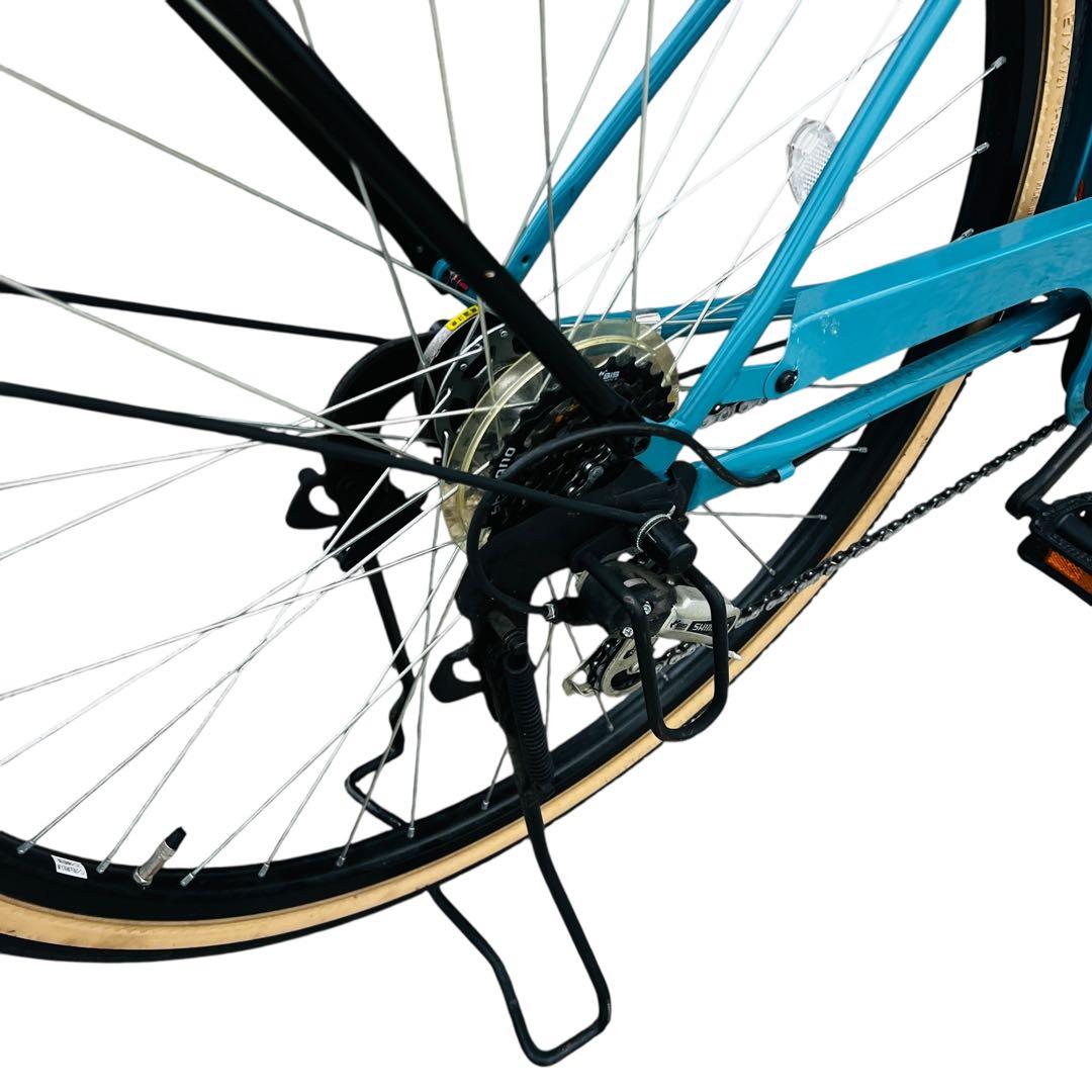 【大阪限定】大阪市 自転車　27インチ　エメラルドグリーン　綺麗です