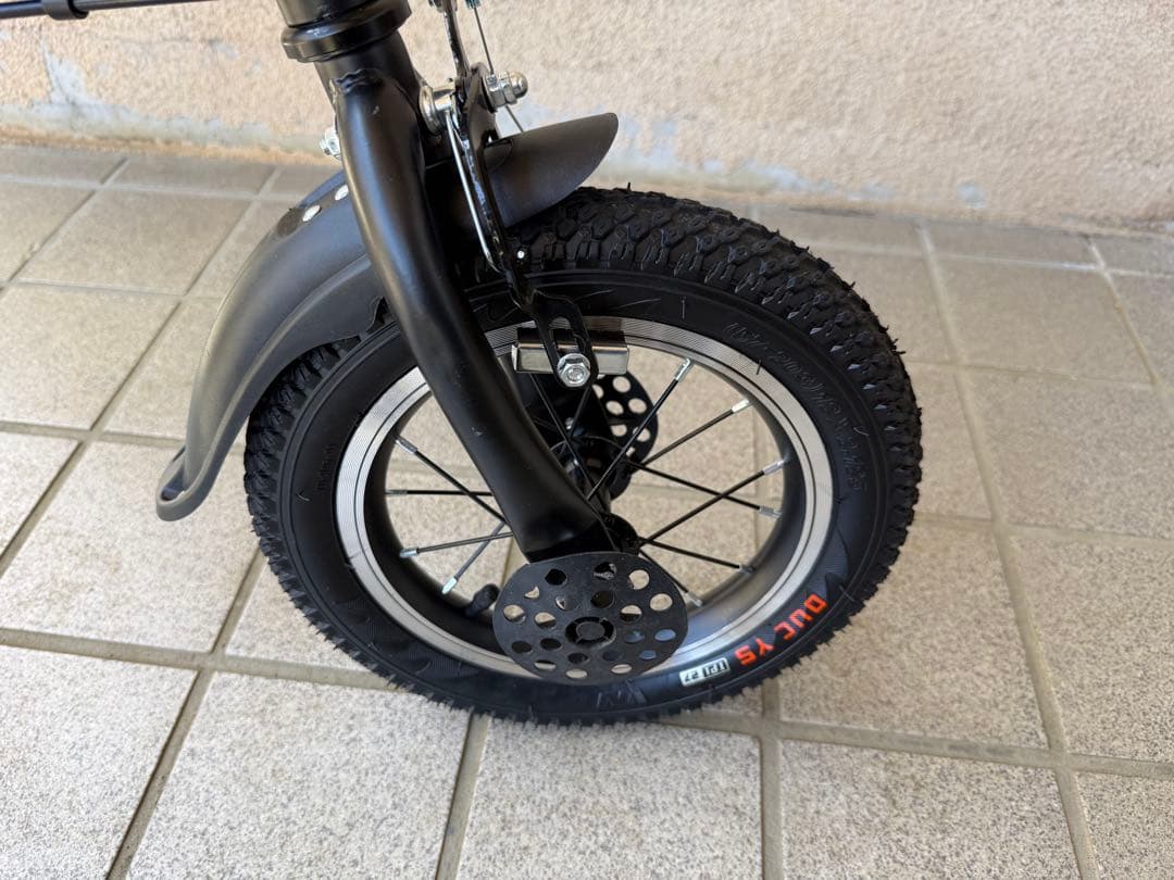 折りたたみ自転車 ブラック