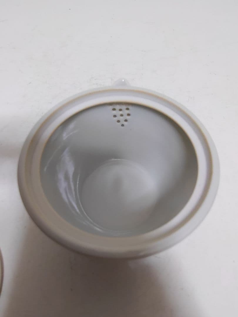 高野昭阿弥 青華唐子人物図 煎茶器 宝瓶 湯冷 煎茶碗五客 煎茶道具 共箱