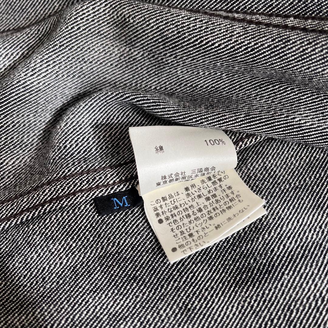 BURBERRY LONDON デニムジャケット カーキ グレー グランジ レア