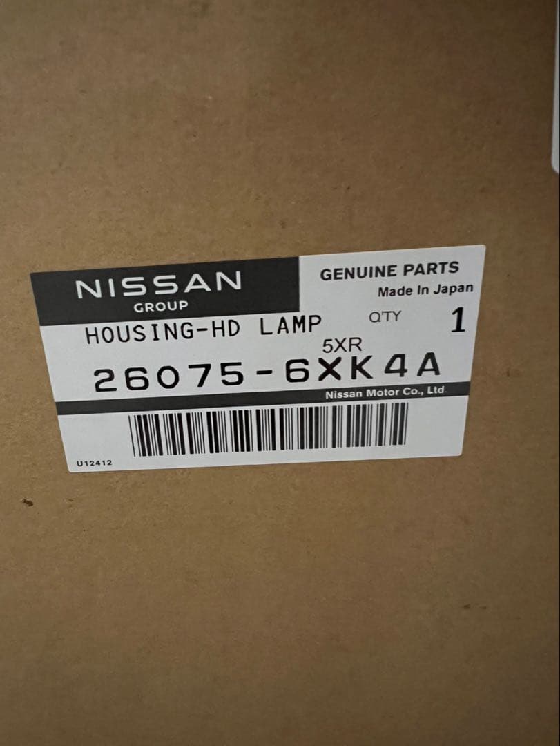 りんたろ 日産ノート左ヘッドライト