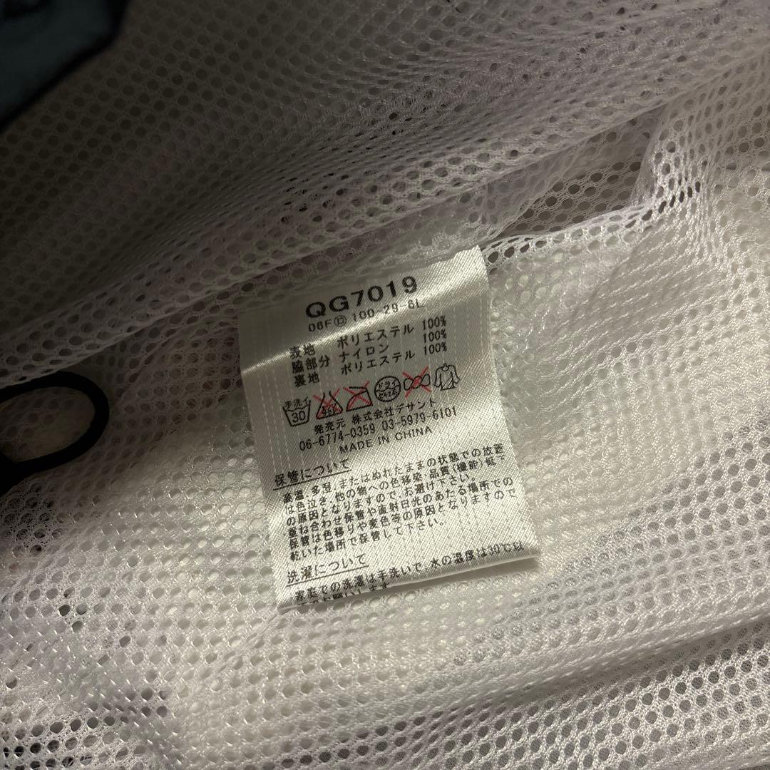 SALE 新品タグ付 ルコックゴルフ上下セット レインウェアL　　袋付 黒白