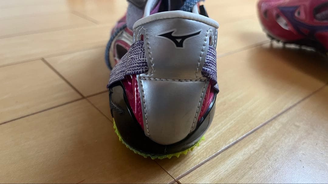 【状態良好】クロノインクス 24.0cm 陸上競技　短距離　ピンク