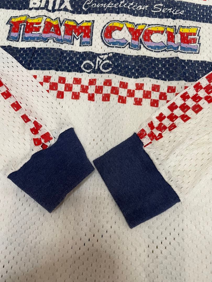 サイクルBMX◼️モトクロス・ビンテージTシャツ◼️TEAM CYCLE NBL