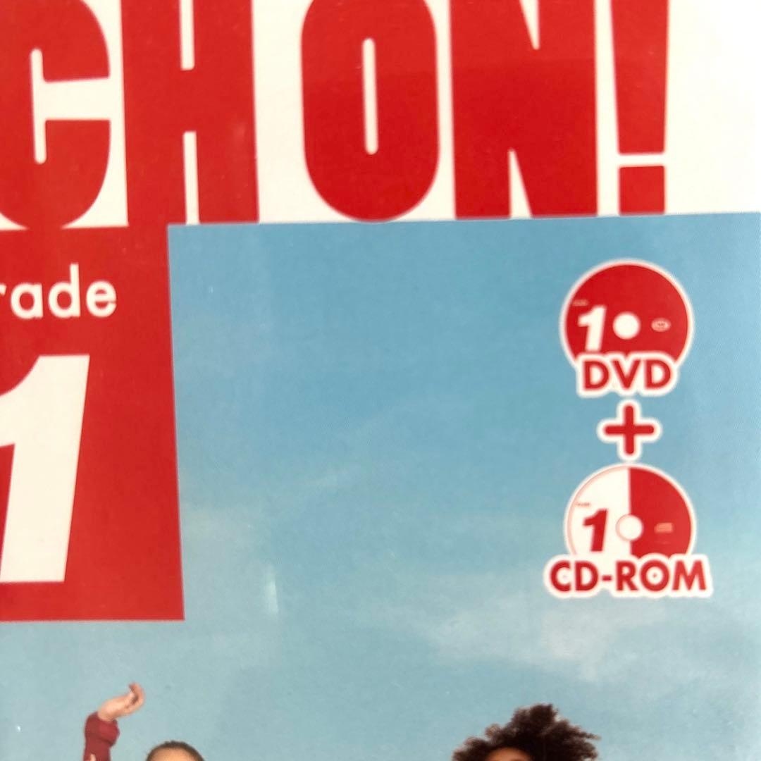 小学校英語 SWITCH ON! DVD CD-ROM 未開封未使用含む全巻‼️