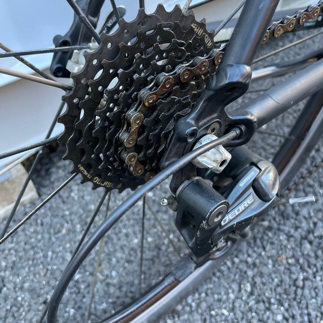 クロスバイク 7.4FX 身長175-186cm 定価8.3万円 ブラック