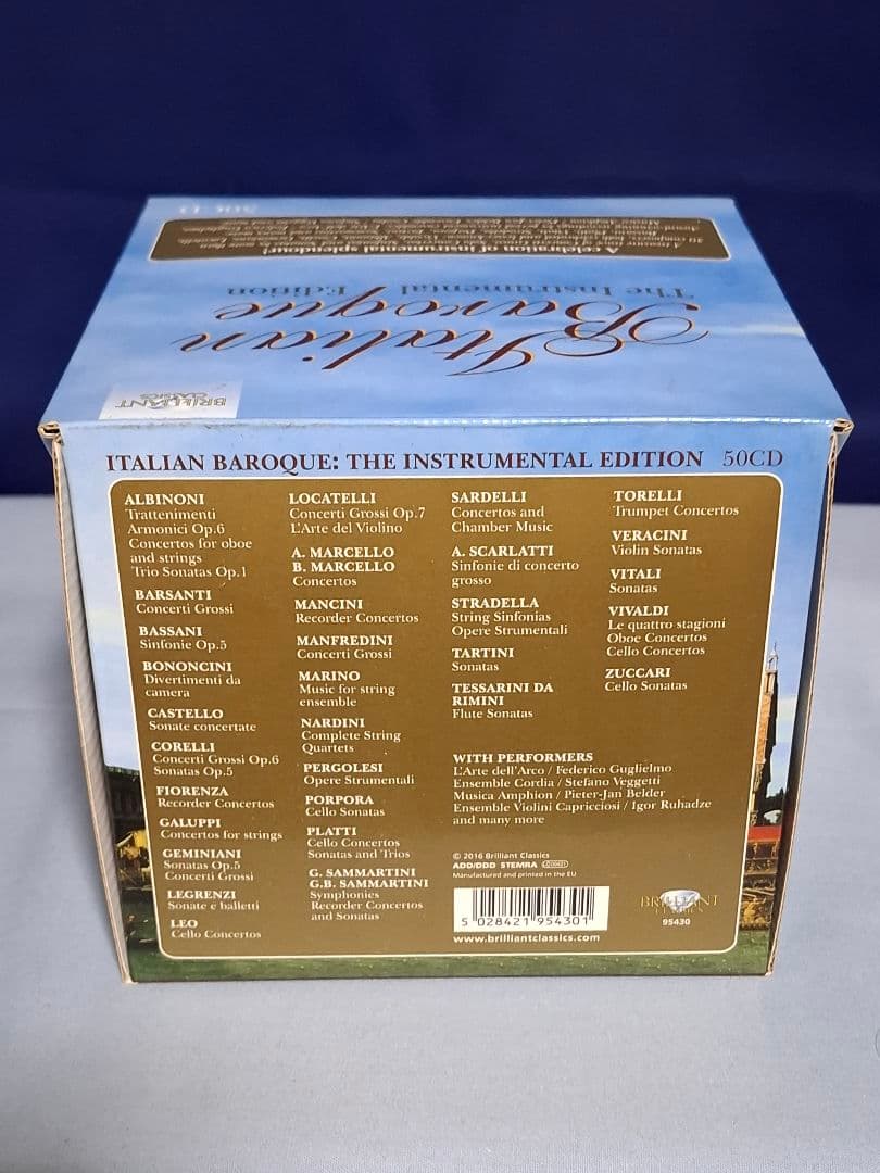 【値下げしました】イタリア・バロック器楽ボックス(50CD)