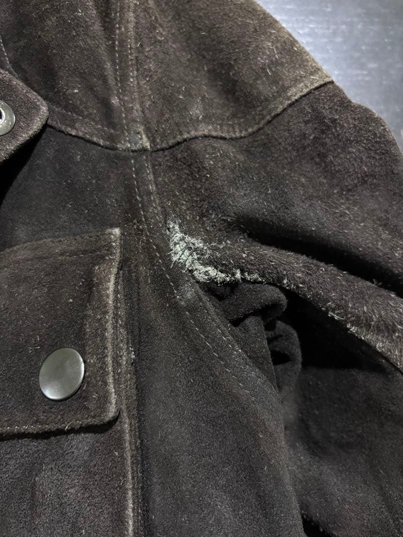 レ*求様 GUCCIスエード レザーコート