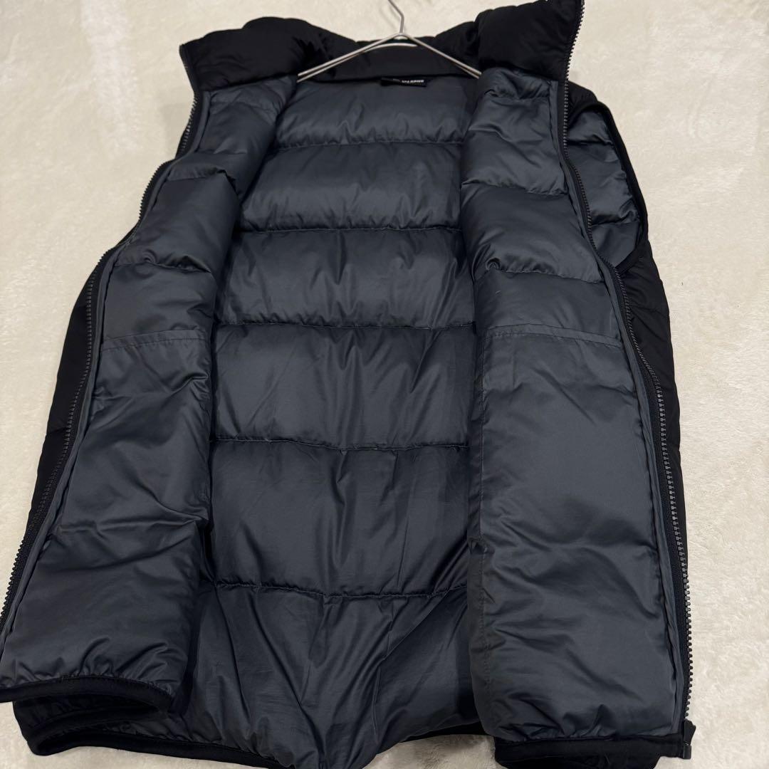 美品FIRST DOWN ファーストダウン ダウンベスト Lブラック　メンズ