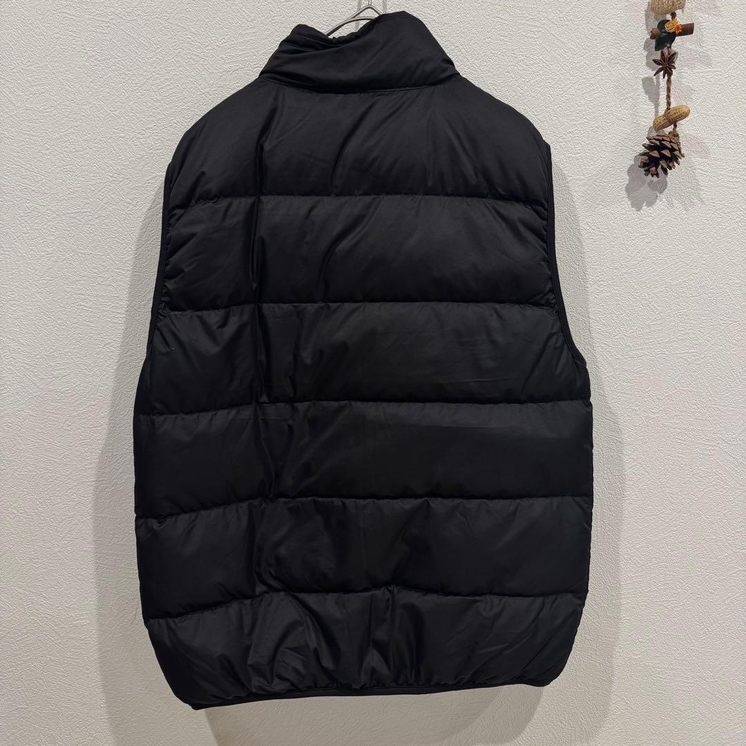 美品FIRST DOWN ファーストダウン ダウンベスト Lブラック　メンズ