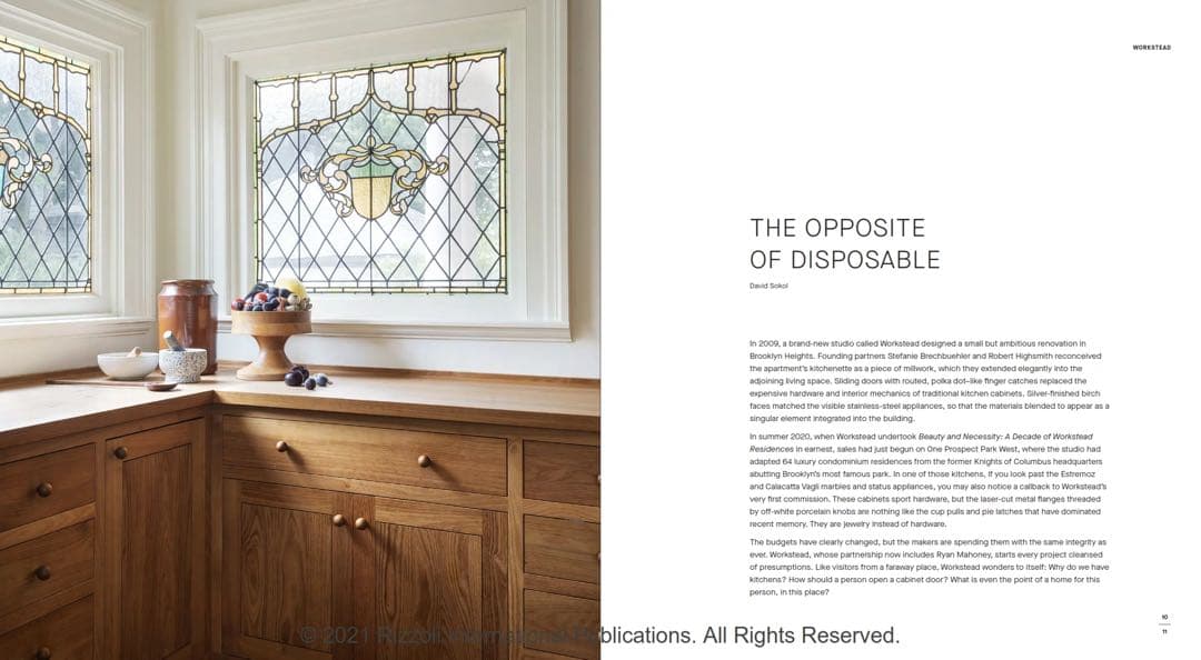 新品 Rizzoli Workstead Interior インテリア デザイン