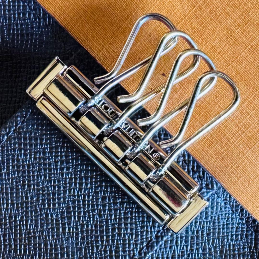 LOUIS VUITTON ダミエ エベヌ ミュルティクレ 4連キーケース極美品