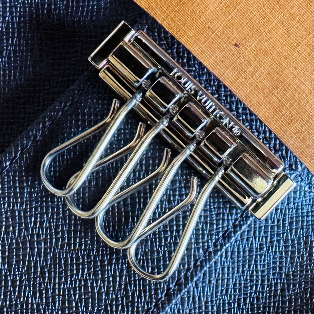 LOUIS VUITTON ダミエ エベヌ ミュルティクレ 4連キーケース極美品