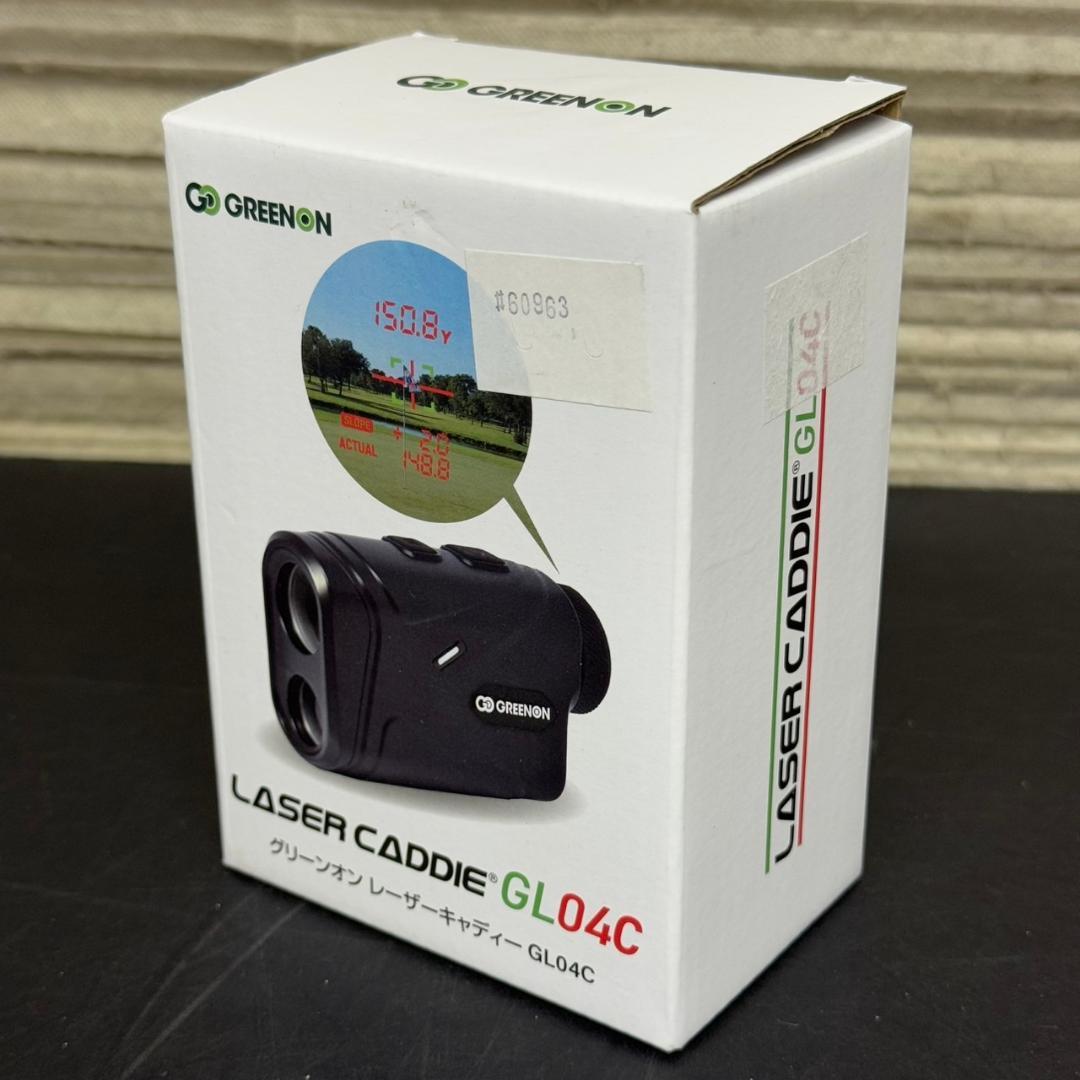☆未使用　グリーンオン　レーザーキャディー GL04C　距離計　ゴルフ