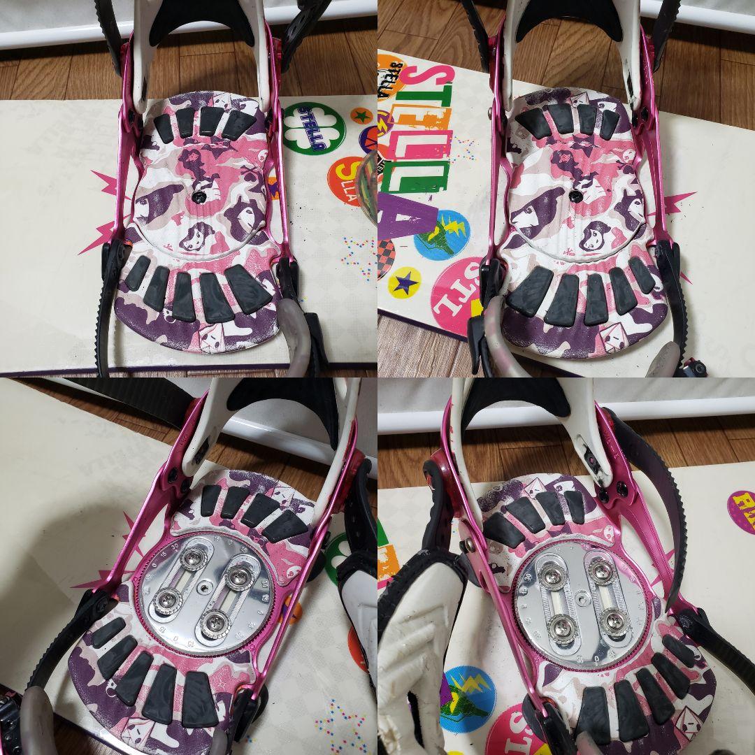 STELLA RIDE 140cm 初心者向けスノーボードセット