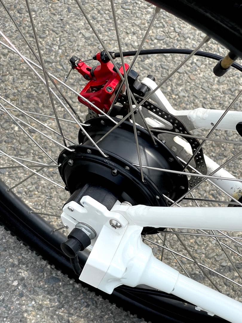 流通無し♪ 無料配達♪日本初♪ チェーンレス　電動アシスト自転車　 DETOUR