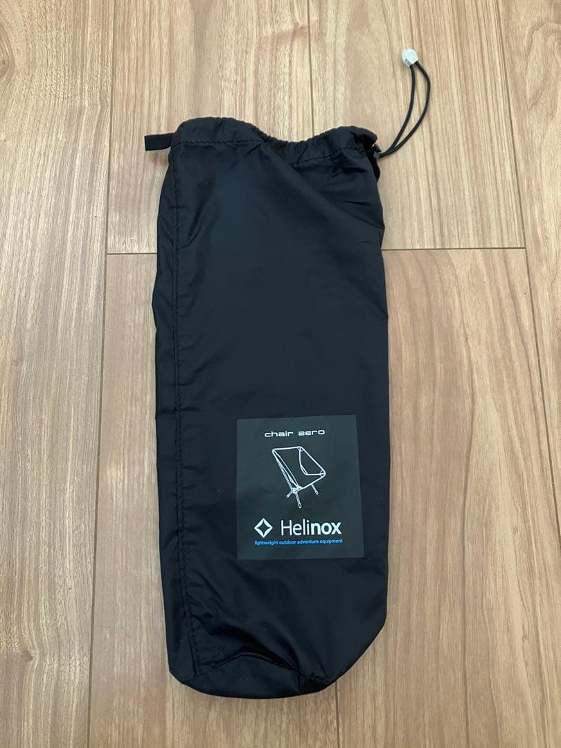 Helinox chair zero 黒　ヘリノックス　チェアゼロ
