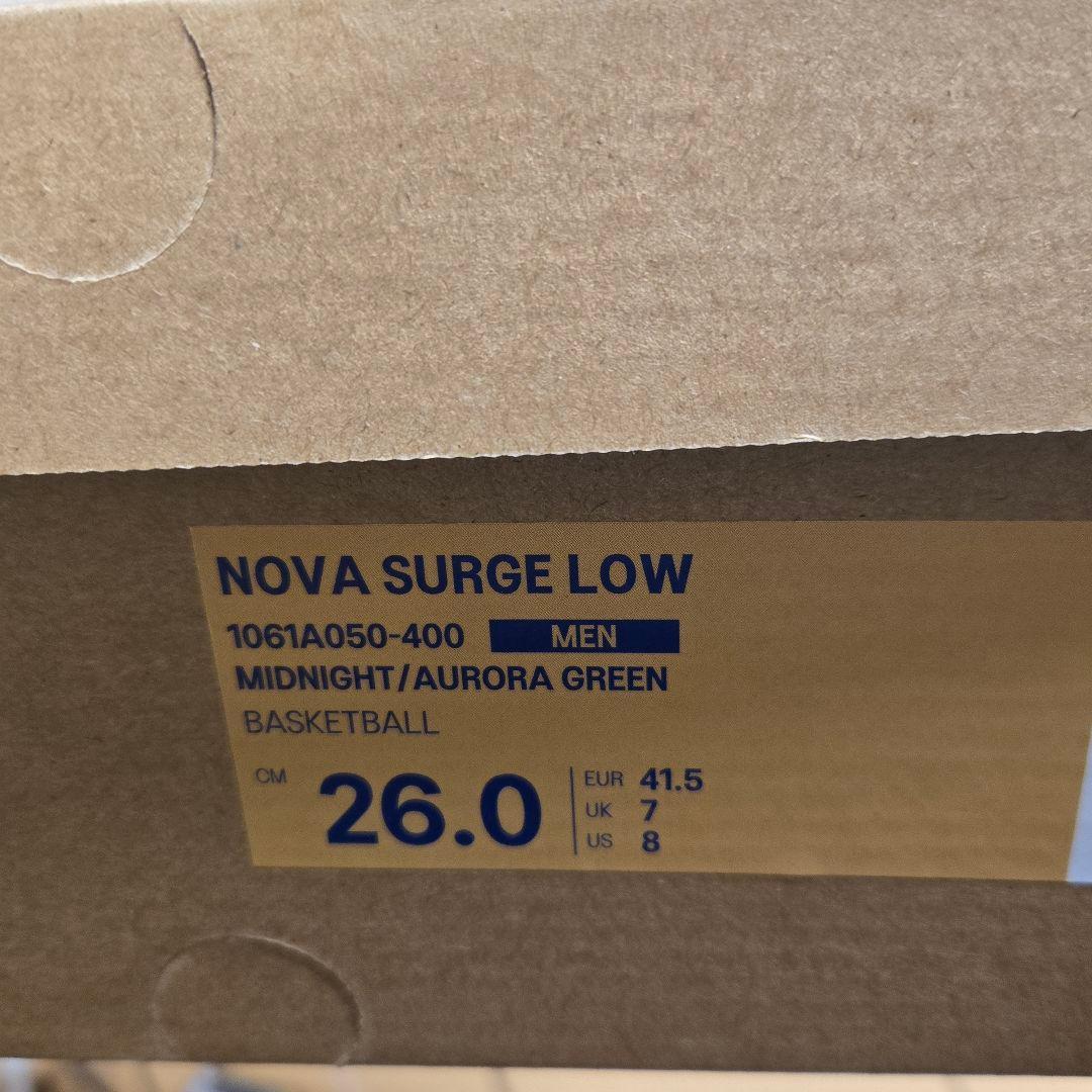 ASICS × ballaholic NOVA SURGE LOW 【中古】