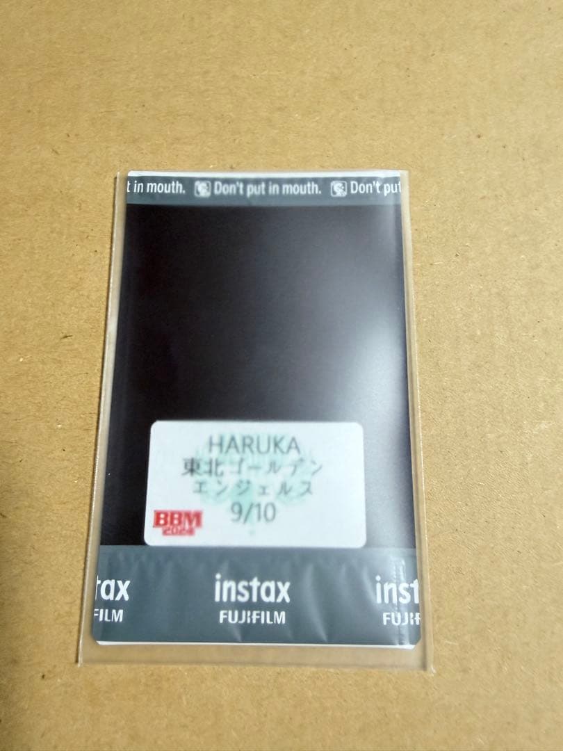東北ゴールデンエンジェルス　BBMチェキ　HARUKA 2024 まとめ売り