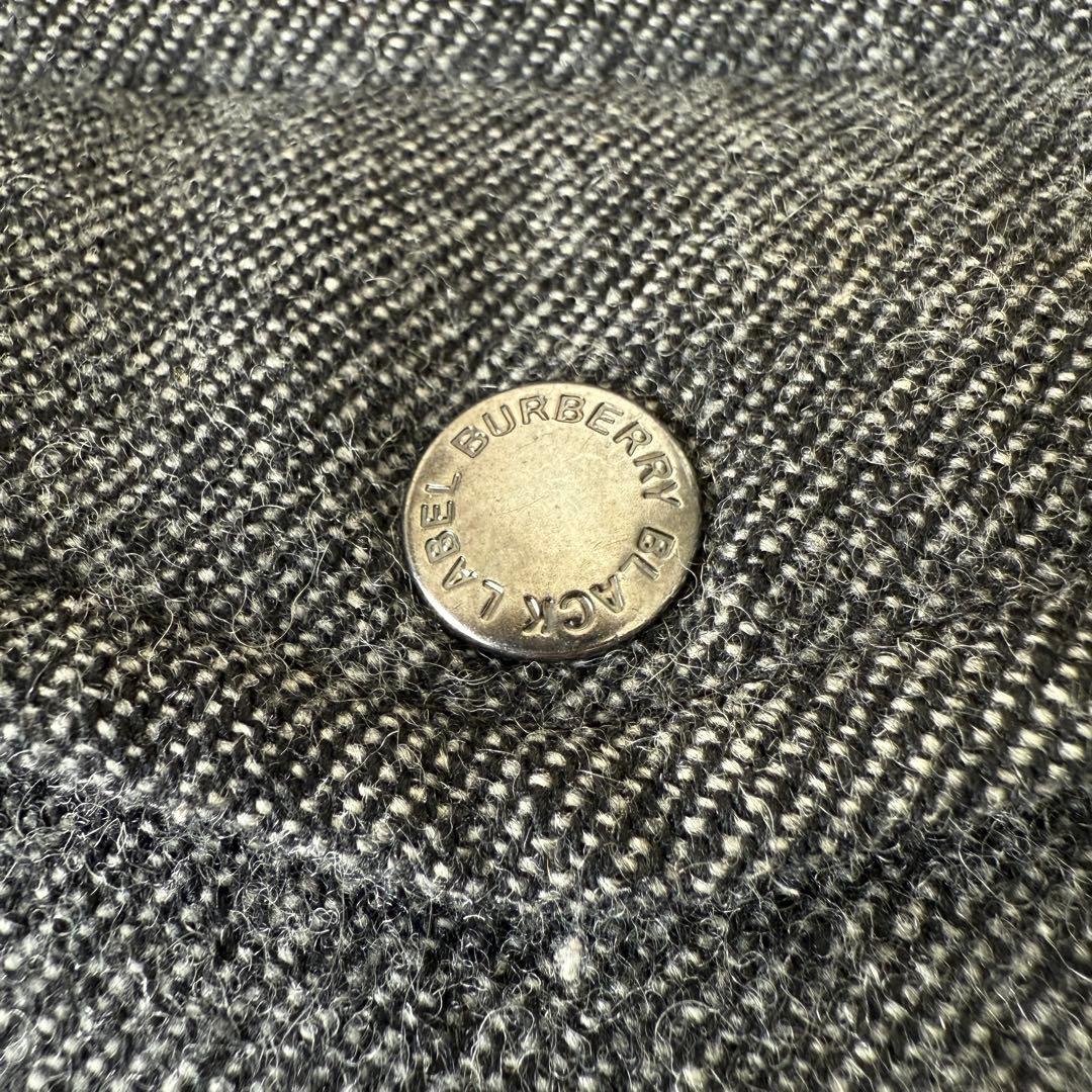 BURBERRY バーバリー ブラックレーベル ダウンベスト L リバーシブル