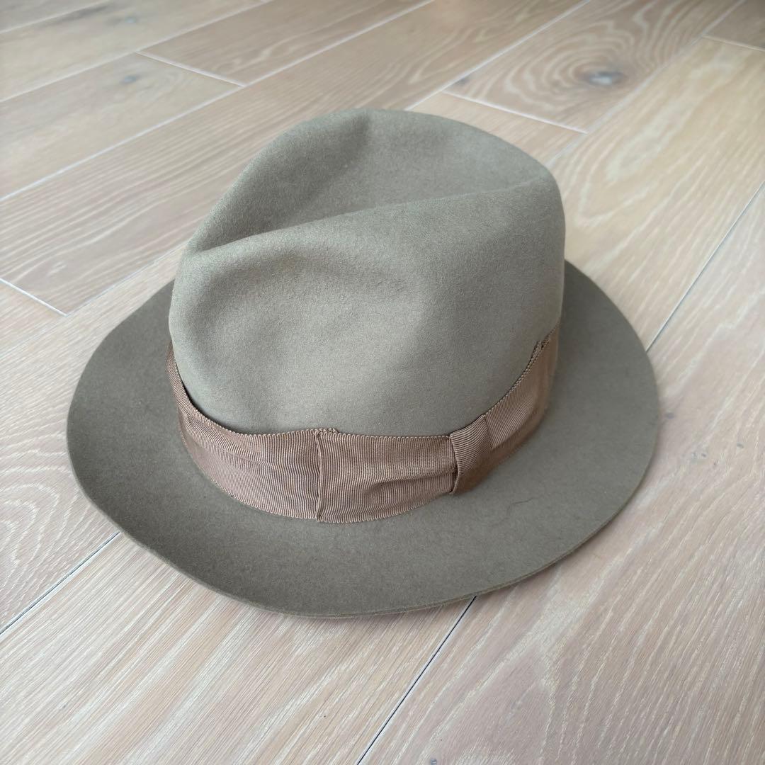 THE FAT HATTER ファットハッター ビーバー ハット サテン内装