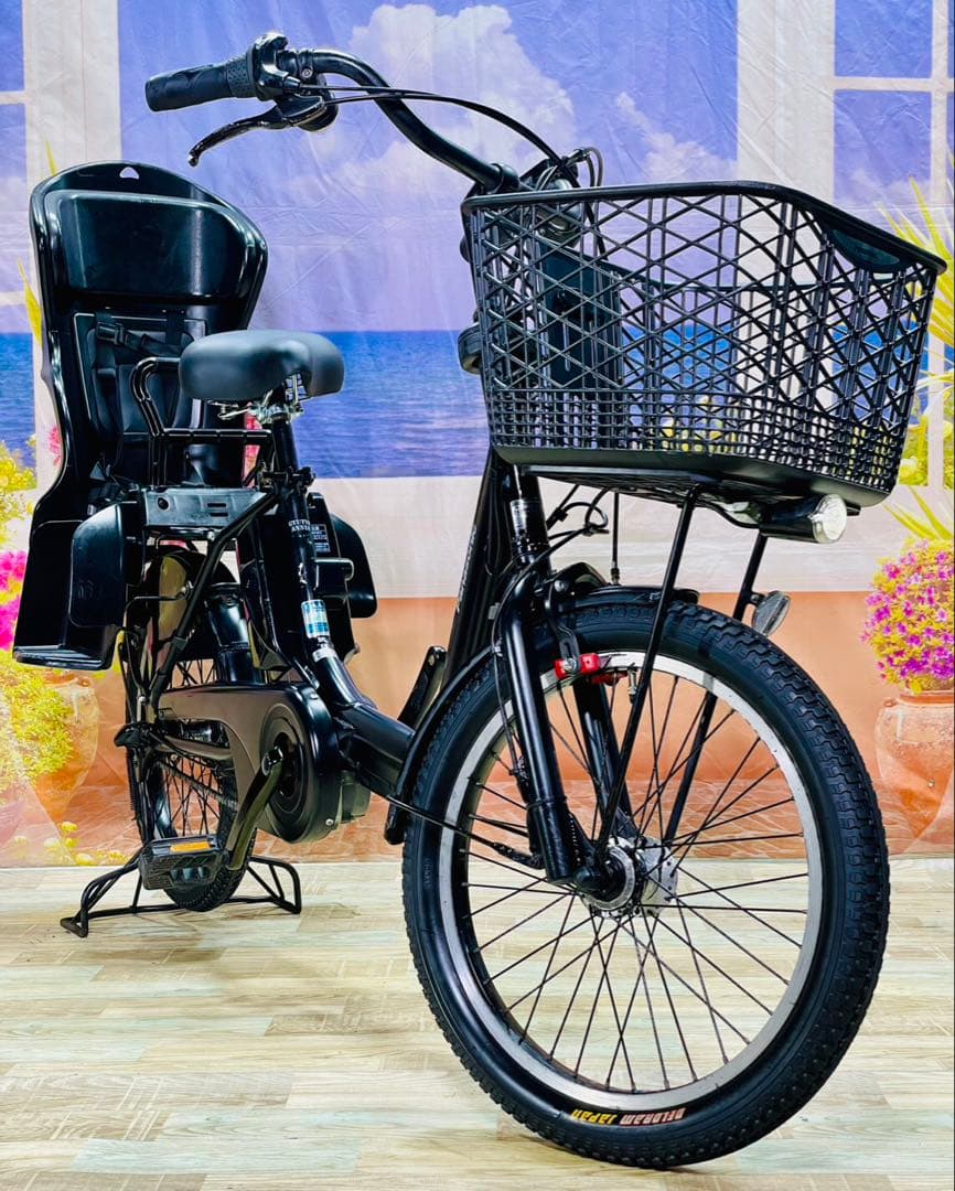 ギュットアニーズ⭐️13AH！パナソニック子供乗せ 電動アシスト自転車Y3751
