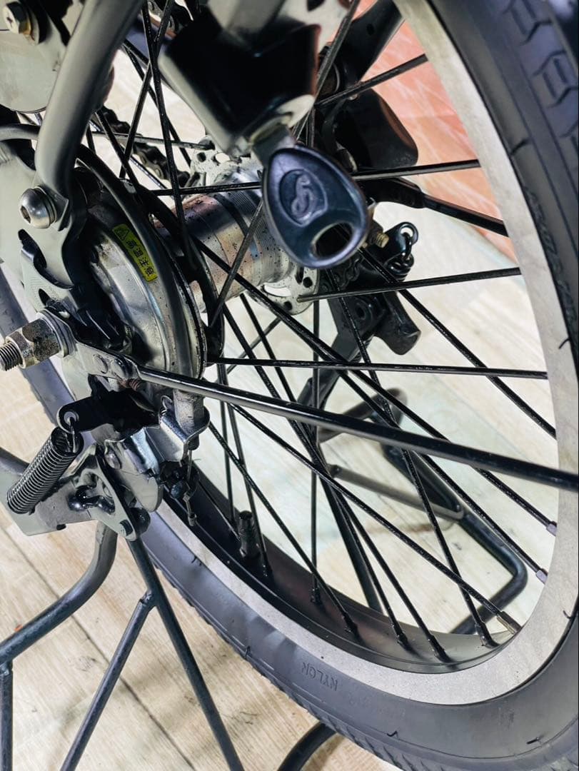 ギュットアニーズ⭐️13AH！パナソニック子供乗せ 電動アシスト自転車Y3751