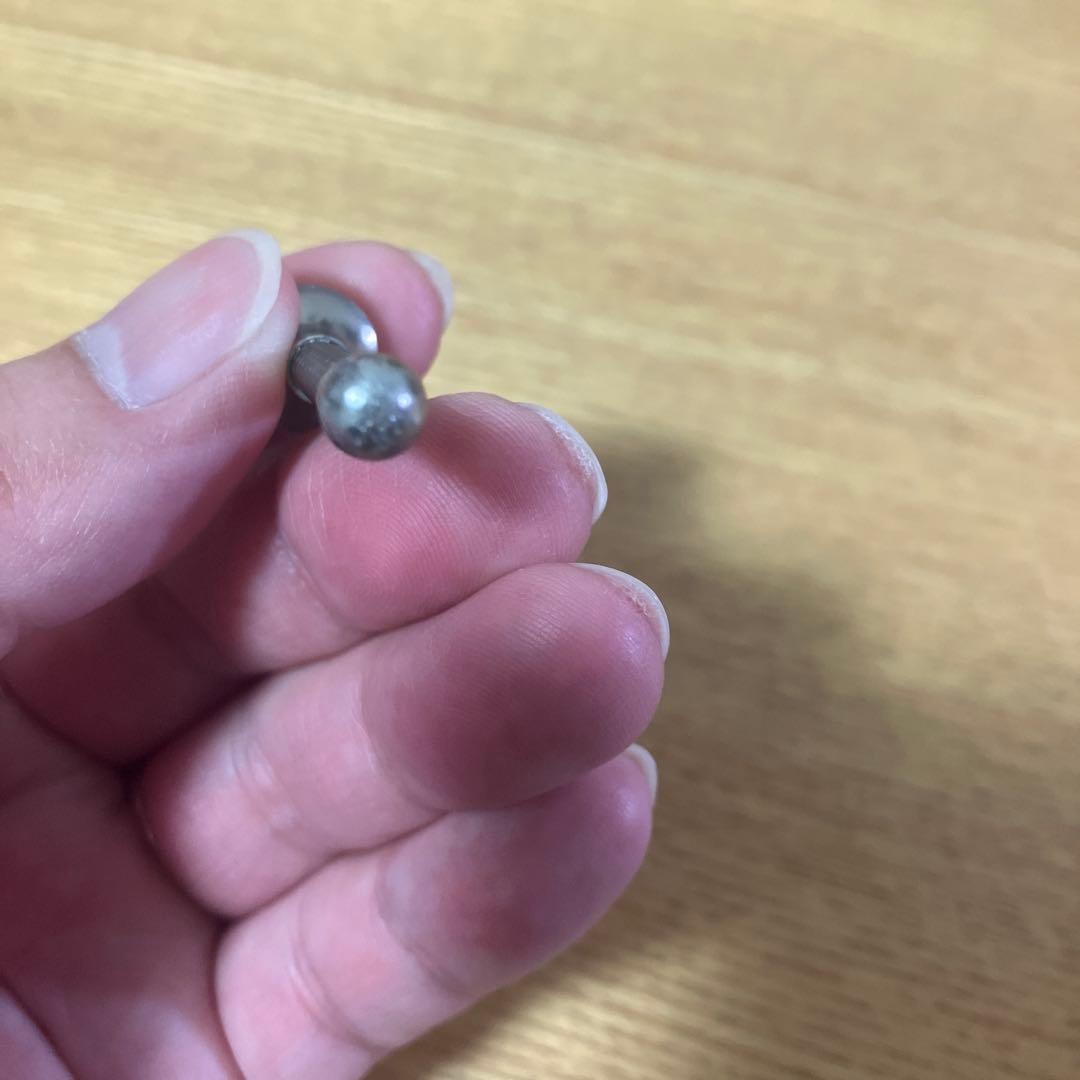 美品　軽量　LIVRE ダイワ用　ユニオンハンドル　37-43 カーボンスタンド