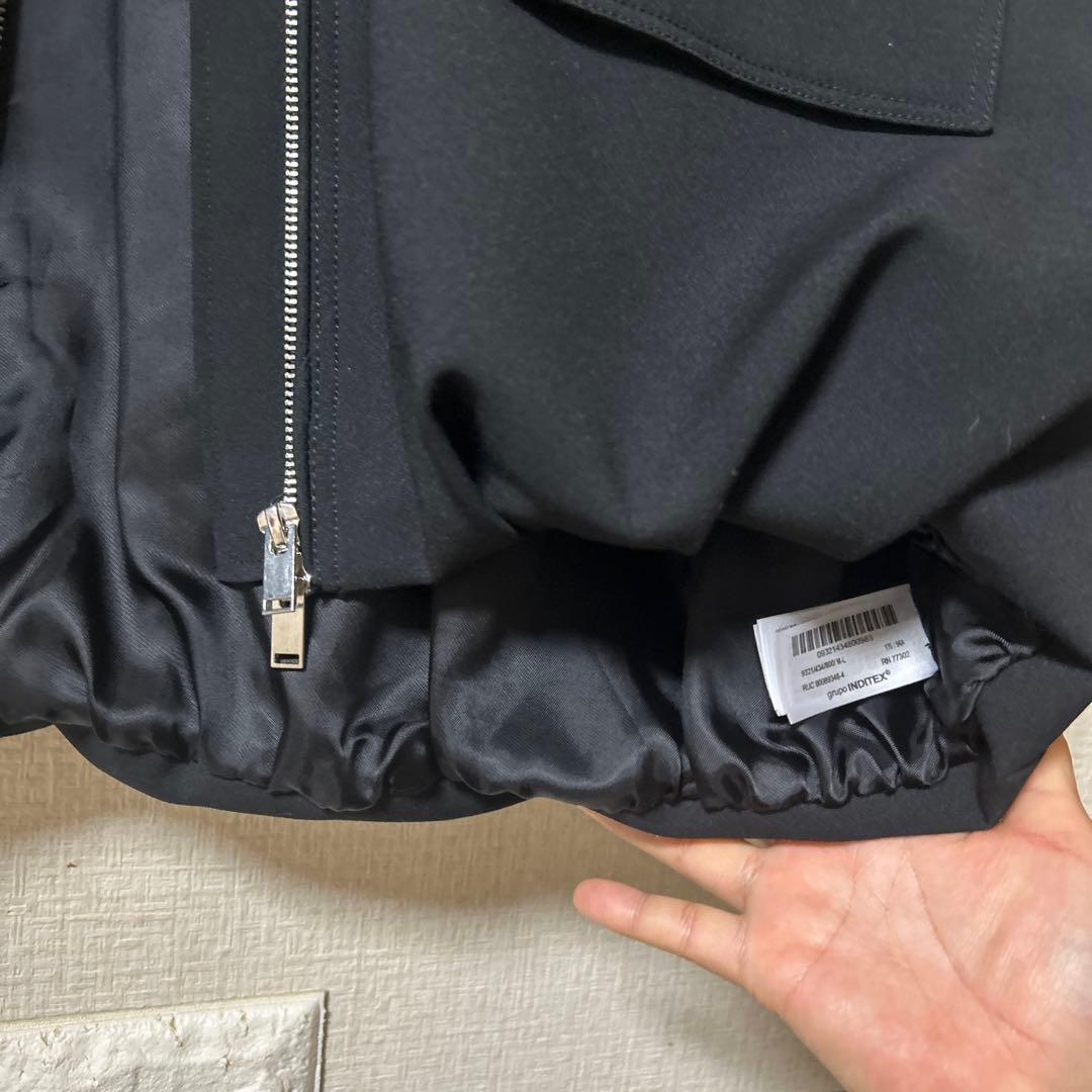 ZARA オーバーサイズボリュームベスト　未使用品