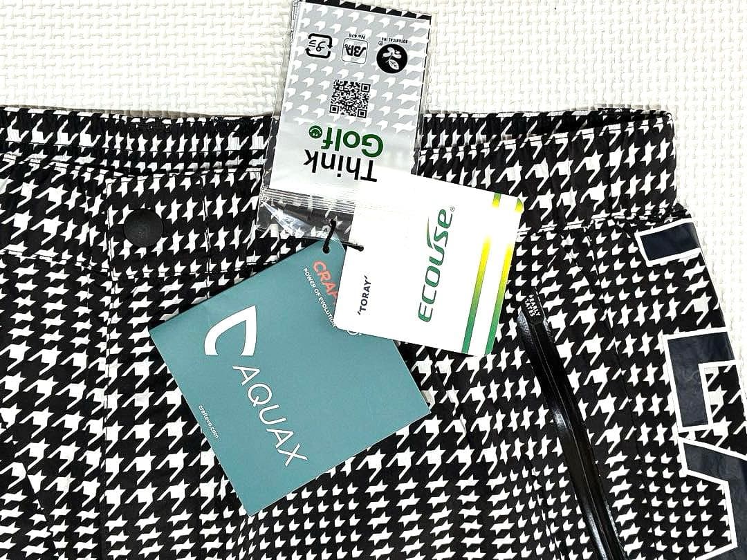 パーリーゲイツ クラフティーボ アクアックス レインパンツ（ブラック／5）