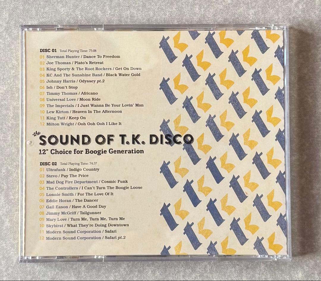 帯付き the SOUND OF T.K.DISCO 美品 山下達郎 推薦盤