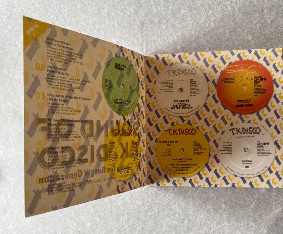 帯付き the SOUND OF T.K.DISCO 美品 山下達郎 推薦盤