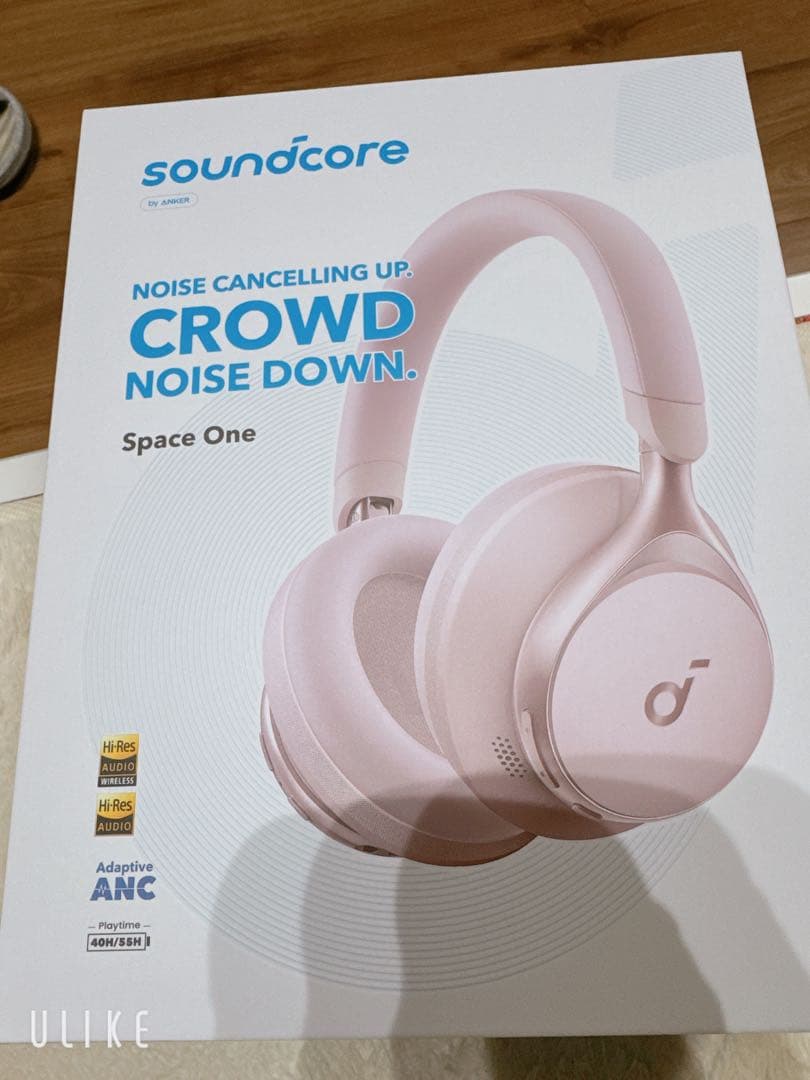 soundcore Space One ANKER ヘッドホン ピンク 新品