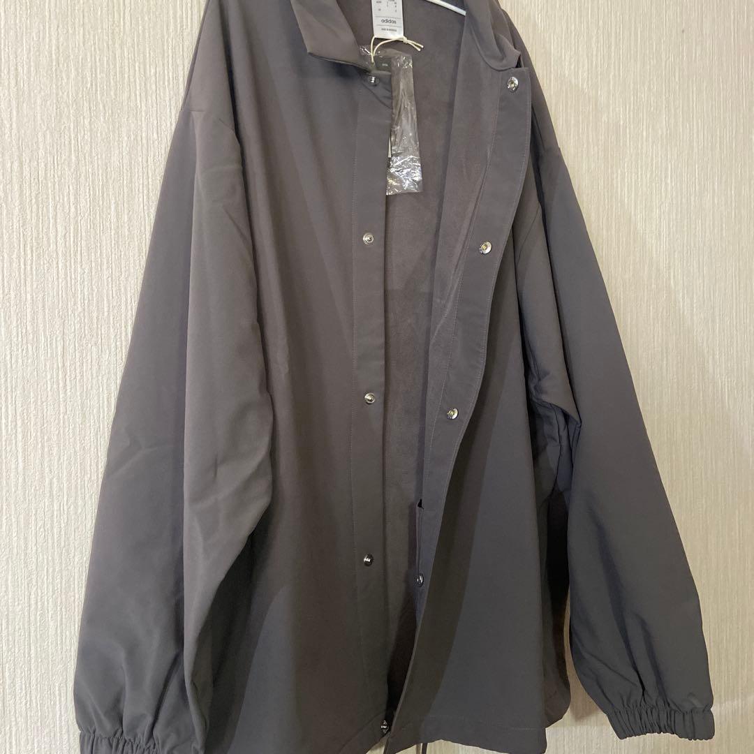 adidasメンズ バスケットボール 保温 裏起毛 コーチ ジャケット