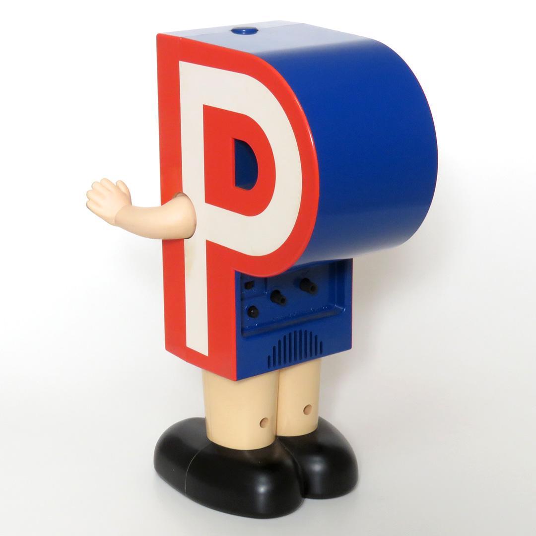 ポンキッキーズ Pちゃん 目覚まし時計 90年代 昭和レトロ 当時物　動作確認済