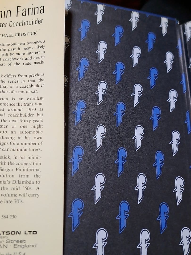 希少 激レア 洋書 ピニン・ファリーナ 書籍