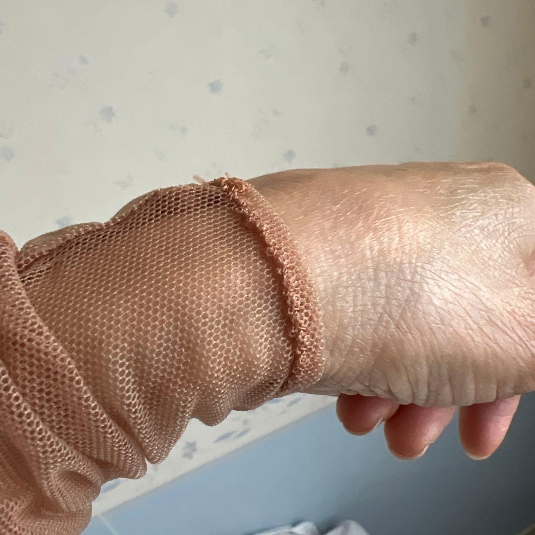 チャコット　インナー　レオタード　メッシュ　濃いベージュ　S 社交ダンス