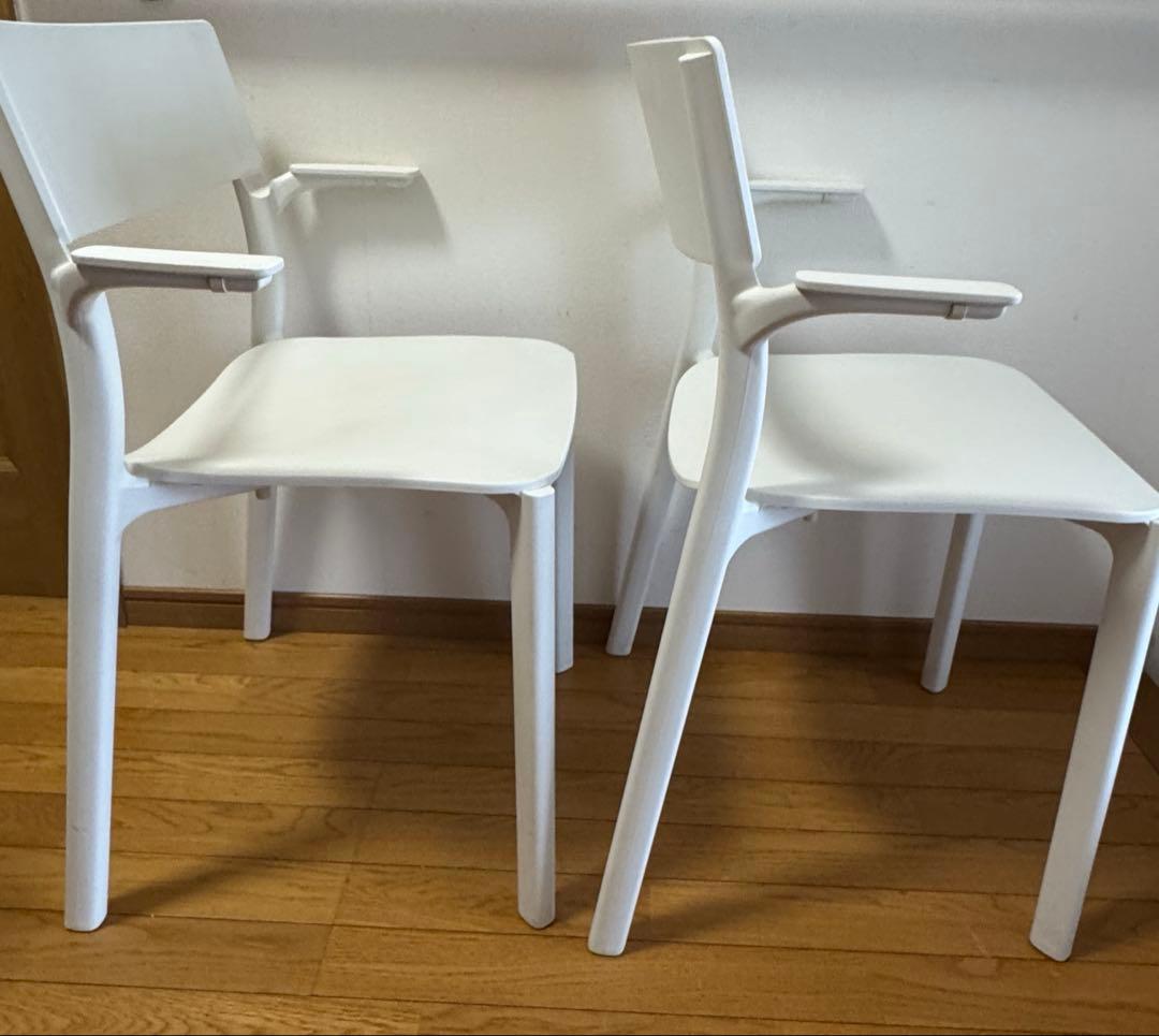 希少　廃盤　IKEA JANINGE ヤニンゲ スタッキングチェア 2脚　②