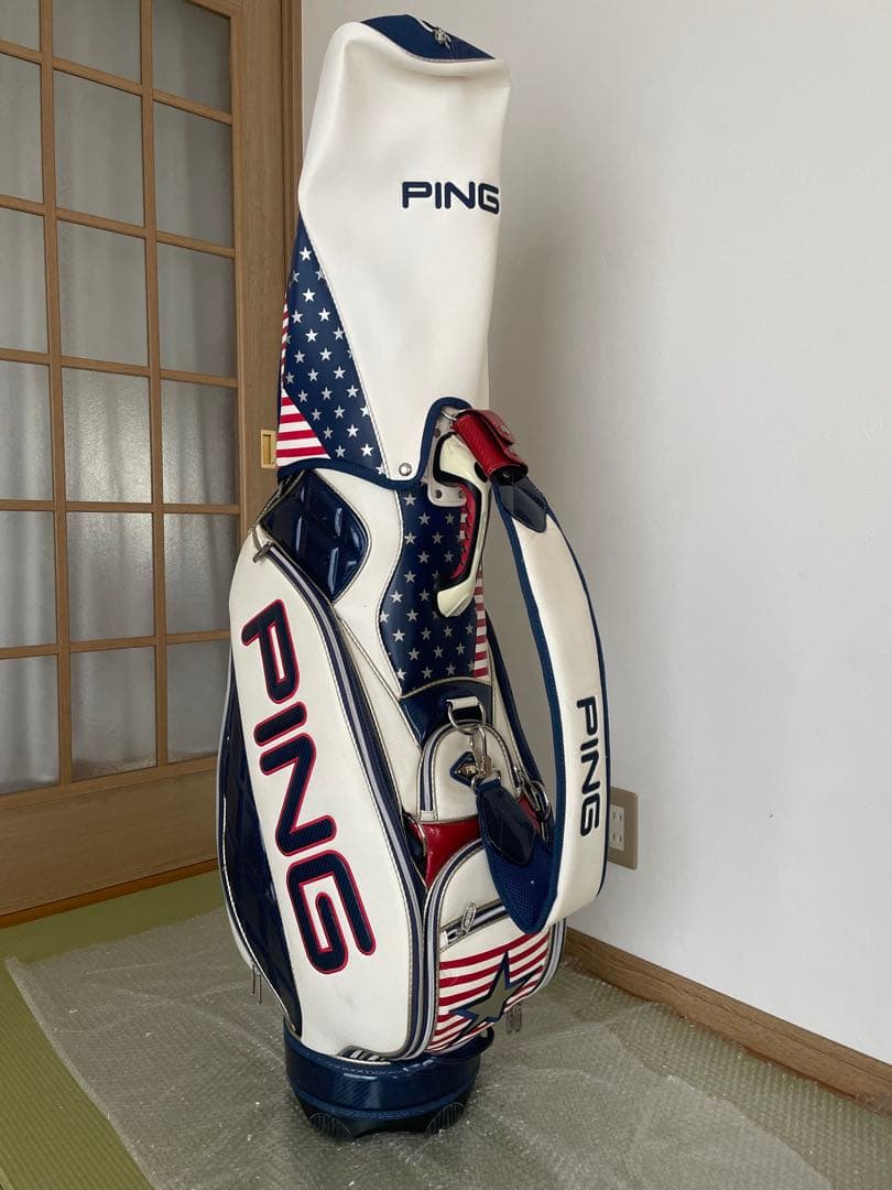 『限定モデル』PING ゴルフバッグ アメリカ国旗デザイン