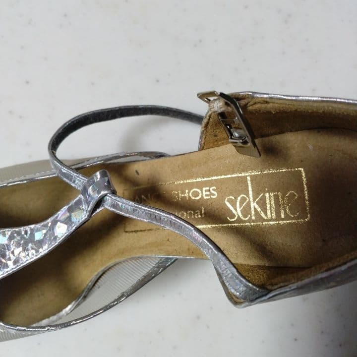 セキネ。社交ダンスシューズ。BUNION 21.5cm 。美品。ヒール7センチ。