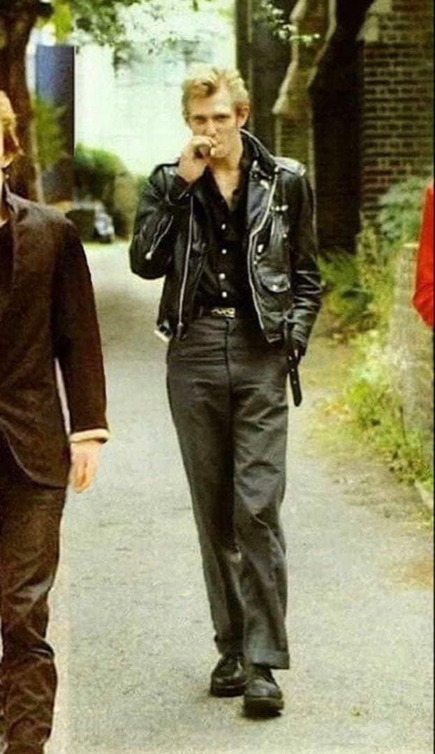 50s vintage Robert Hall レザーダブルライダースジャケット