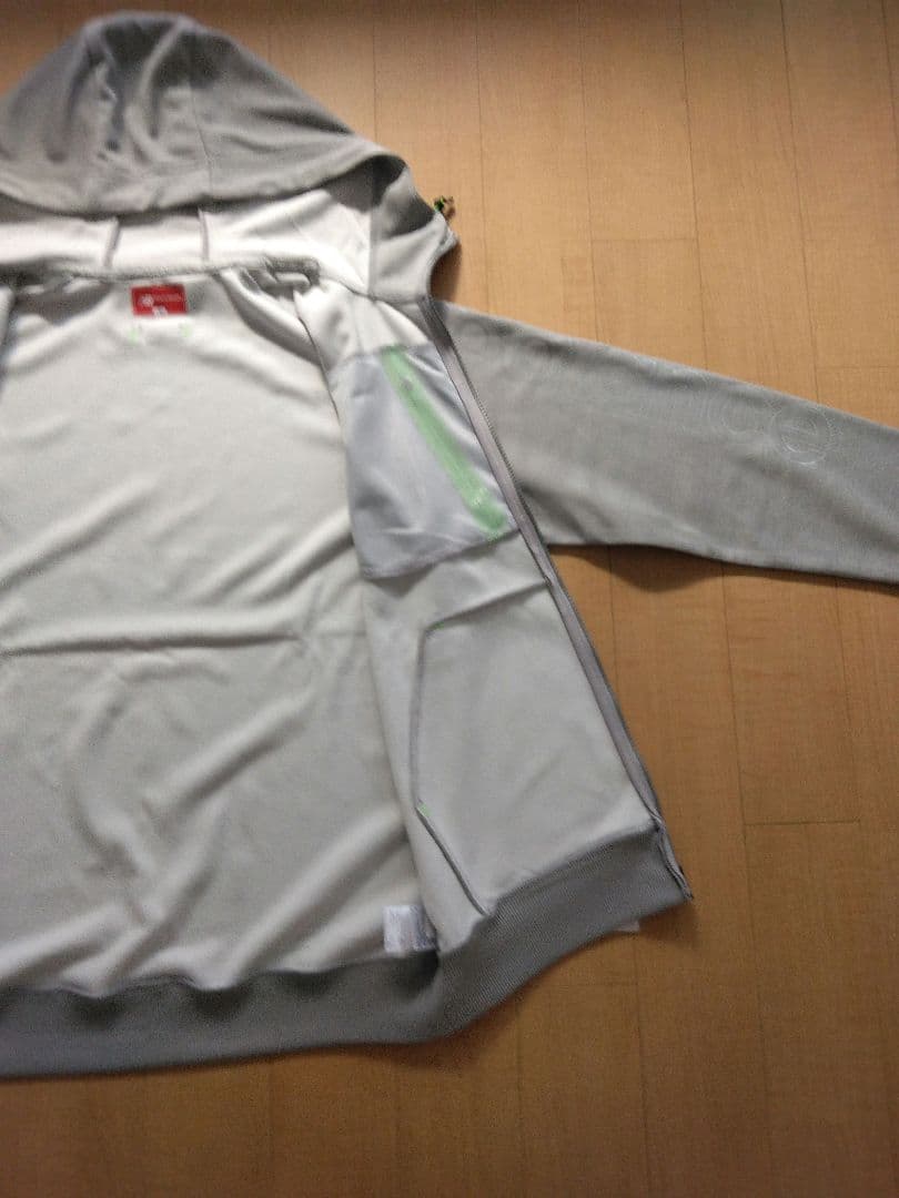 【新品】ニューバランスゴルフ　裏毛ダンボールニット フルジップフーディ サイズ５