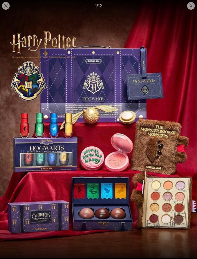 Harry Potter×SHEGLAM フルコレクションセット1&2 おまけ付