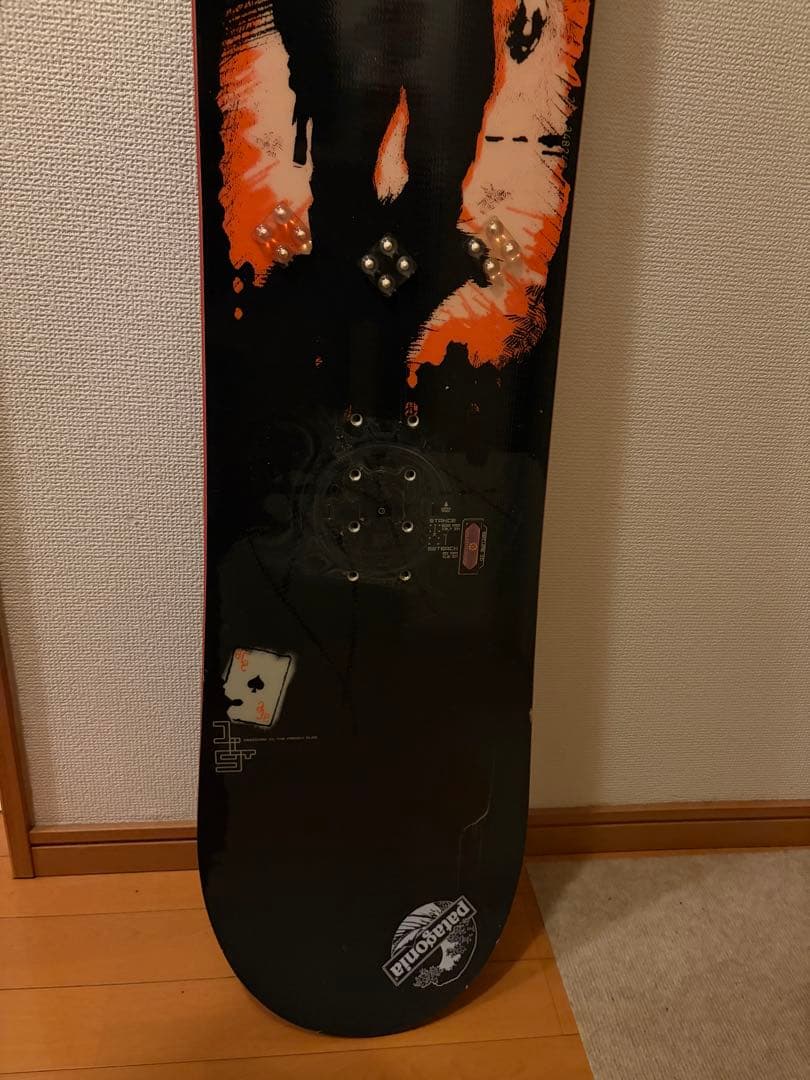 Salomon スノーボード 157 黒赤