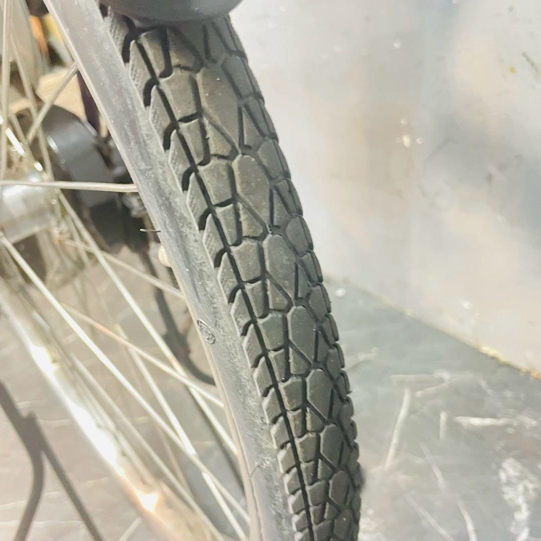 【752】子乗せ電動自転車 パナソニック Gyutto パープル