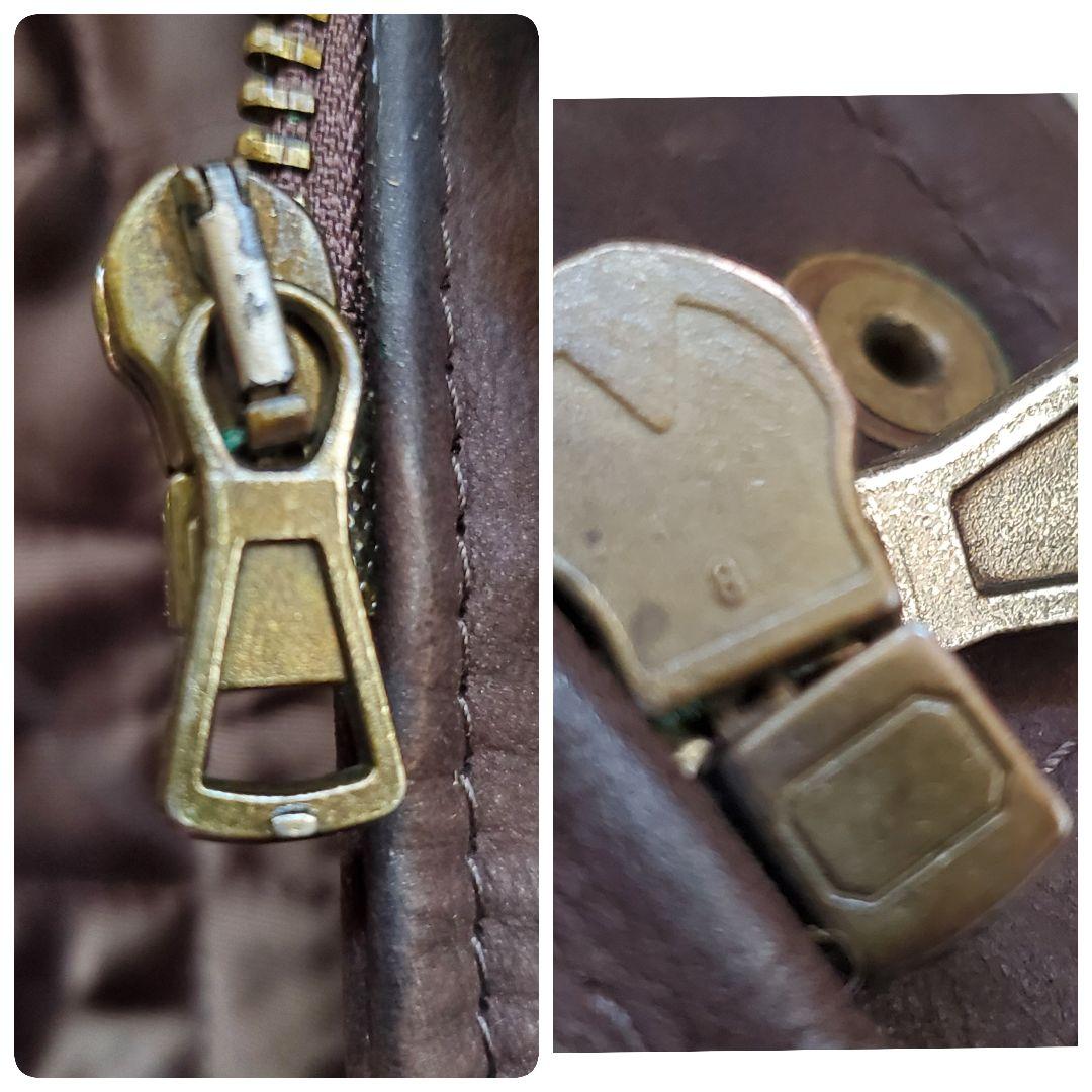 イタリア製 ファイヤーマンジャケット レザー 本革 ビンテージ XL