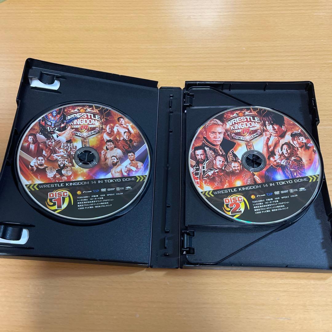 DVD レッスルキングダム14 2020.1.4&1.5 TOKYO DOME
