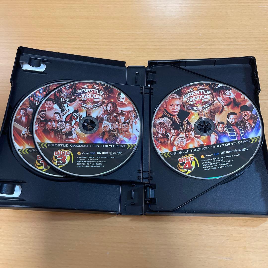 DVD レッスルキングダム14 2020.1.4&1.5 TOKYO DOME
